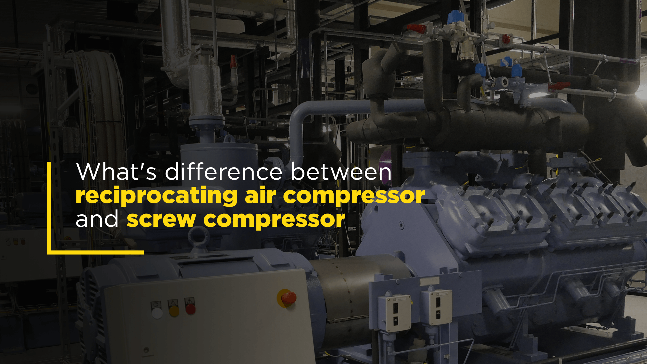What s The Difference Between Reciprocating Air Compressor And Screw Compressor 